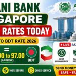 Agrani Bank Singapore money rates today